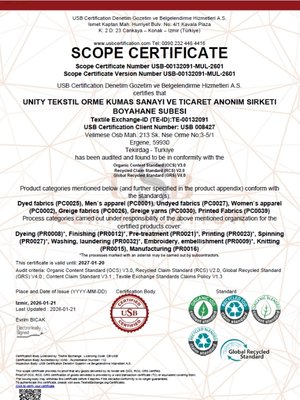 Scope Certificate preview